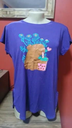 Camiseta malha fria tamanho GG