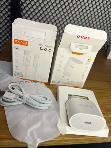 Carregador USB-C Turbo para iPhone 15, 15 pro, 15 Pro Max, iPhone 16, 16 pro, 16 pro 17
