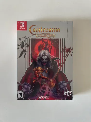 Castlevania Anniversary Collection Limited Run Nintendo Switch lacrado