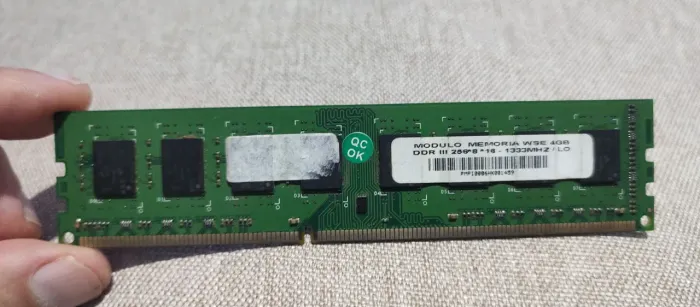 Memória ram wse 4gb ddr 3