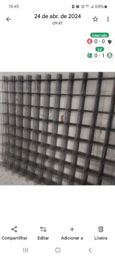 Malha Tela Pop 20x20 ferro 3.2 para Lages e Calçadas.Por 35.00 unidade.Oferta