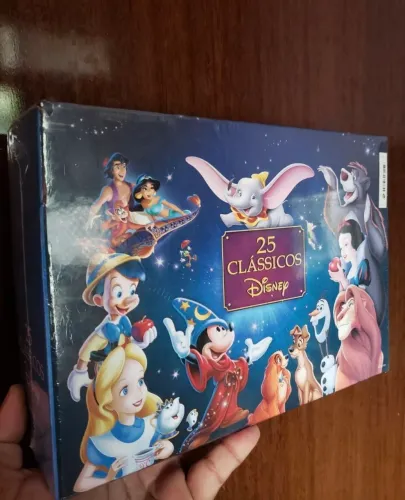 Box 25 Clássicos Disney em DVD novo