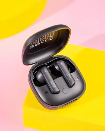 Fone bluetooth QCY HT05 MeloBuds - Novo.