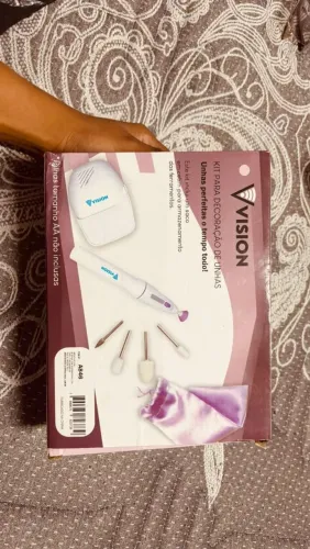 LIXA ELÉTRICA PARA AS UNHAS+ ASPIRADOR DE PÓ 