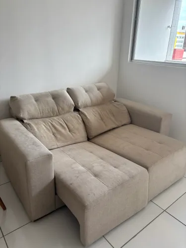 Sofá retrátil 2 lugares