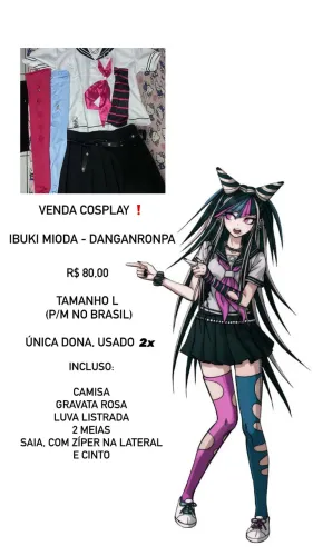 Cosplay Ibuki - danganronpa
