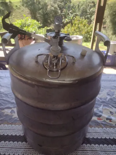 Fermentador barril inox 