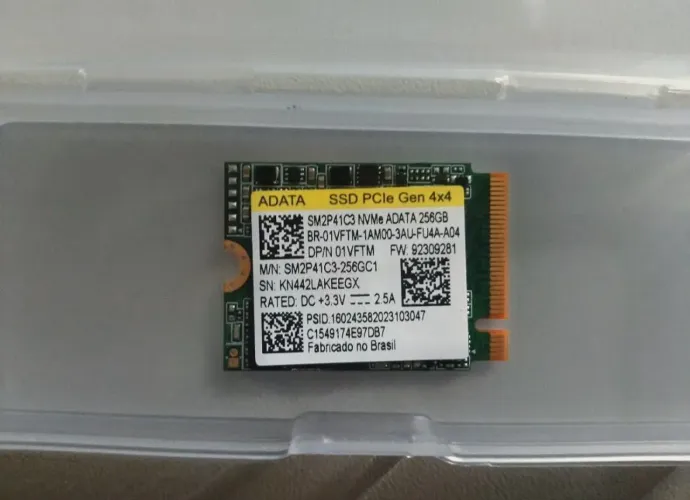 SSD NVME ADATA 2230 256GB GEN4X4