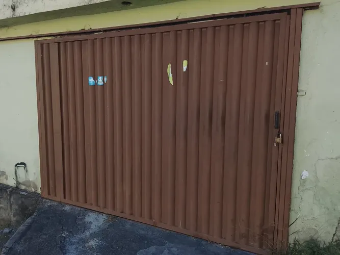 Portão chapa grossa