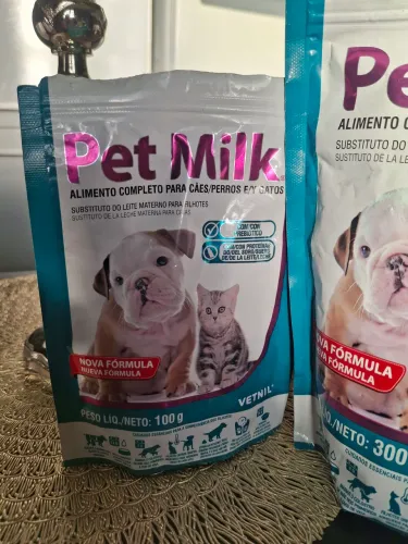 PetMilk Alimento completo para cães e gatos filhotes