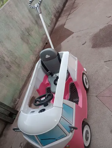 Carrinho de passeio e pedal kombi