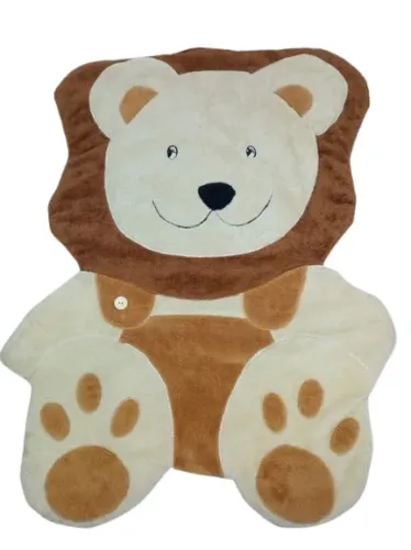 TAPETE PELUCIA DE URSO EMBORRACHADO - USADO 