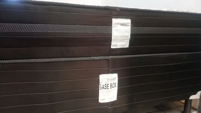 Cama box casal com molas