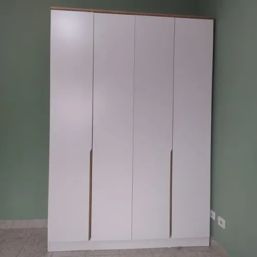 Guarda Roupa 4 Portas 2 Gavetas Logan