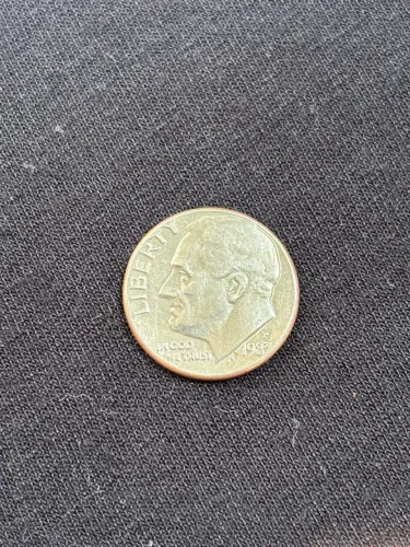 Moeda Americana One Dime 1983 P (10 Cents Dólar) - Coleção