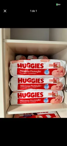 Vendo Huggies Máxima Proteção 40 uni - M *30,00 cada*