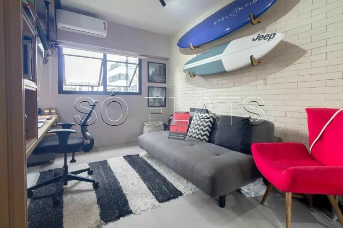 Flat no Wyndham São Paulo Berrini disponível para locação com 29m², 01 dormitório e 01 vag
