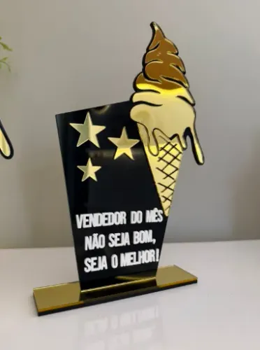 Troféu Personalizado em Acrílico