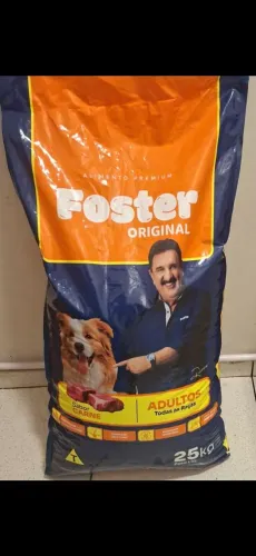 Saco com 25 KG de Ração Alimento Premium Adulto Todas as Raças