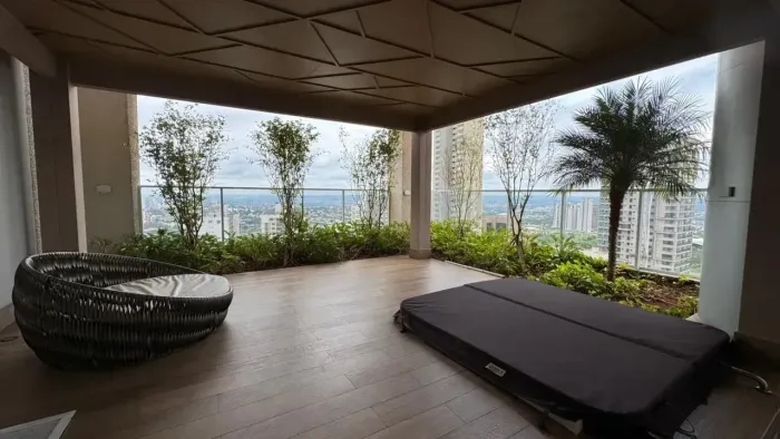 Apartamento mobiliado à venda, com 3 suítes, 177m2, Edifício Horizonte Flamboyant, Jardim 