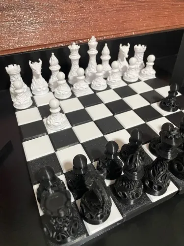 Jogo de Xadrez Dragões