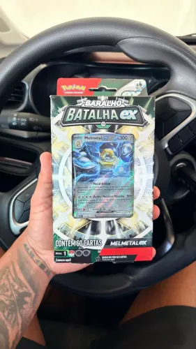 BARALHO DE BATALHA POKÉMON MELMETAL EX 60 CARTAS