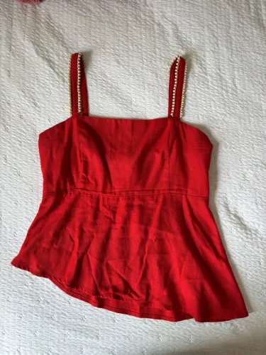 Blusa bluesteel vermelha M
