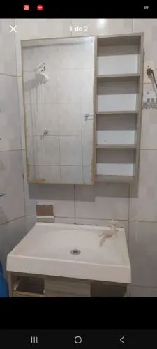 Armário e cuba pra banheiro