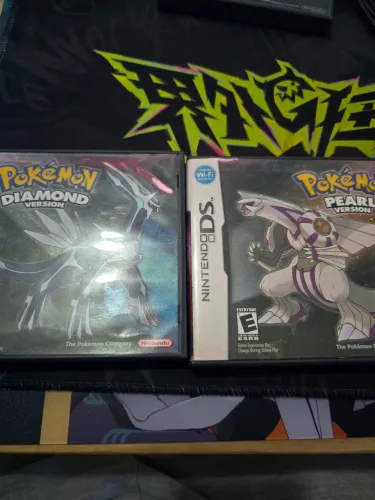 Pokemon Diamond + Pearl DS Jogos originais 