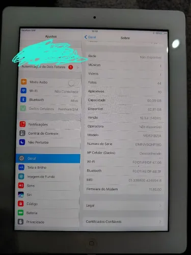 IPAD 4° Geração