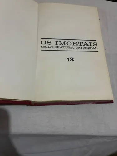 Livro os imortais da literatura universal
