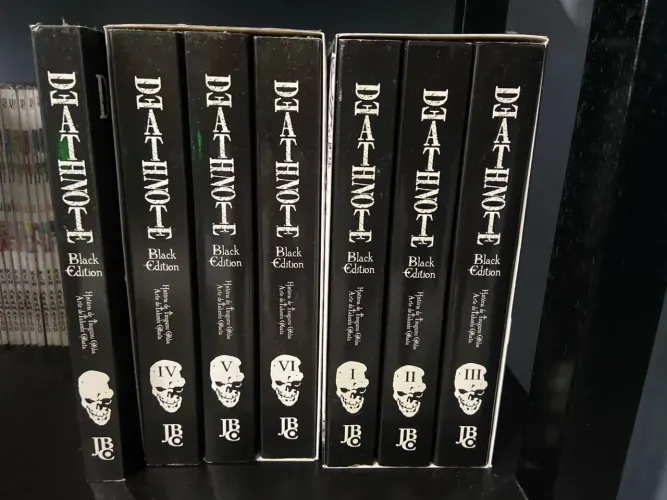 Death Note Black Edition Coleção completa