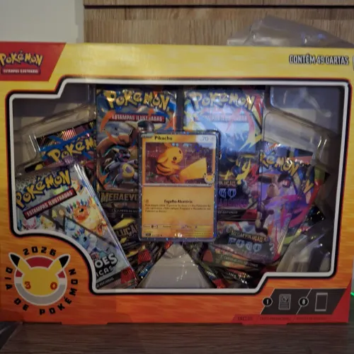 Box dia de Pokémon 30 anos