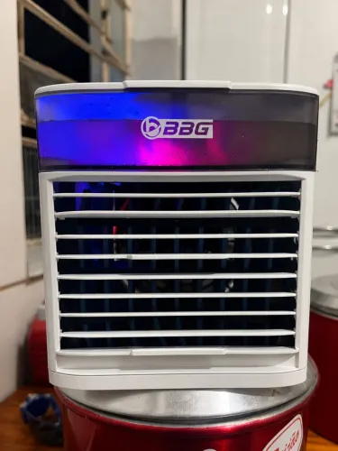 Mini Ar Condicionado Portátil Arctic Air Cooler Umidificador Climatizador Luz Led