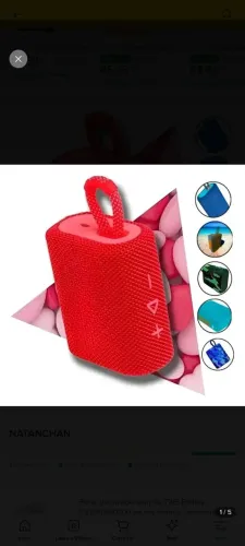 Caixa De Som Bluetooth Go 3 Portátil Vermelho
