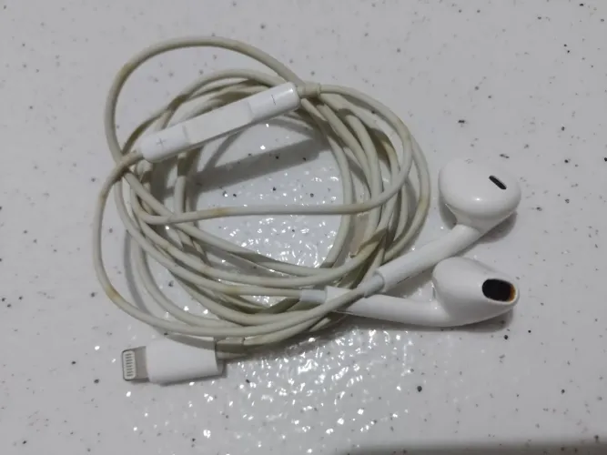 Fone de ouvido Apple com fio original