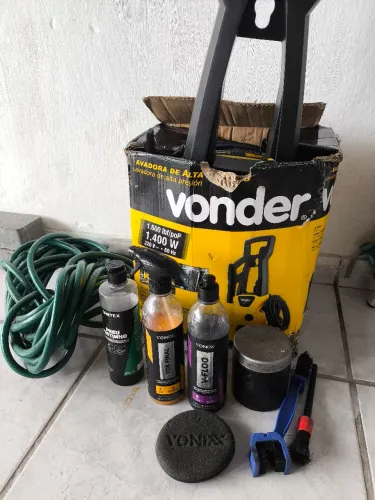 Lavadora Alta Pressão VONDER 1600lbf 1400W