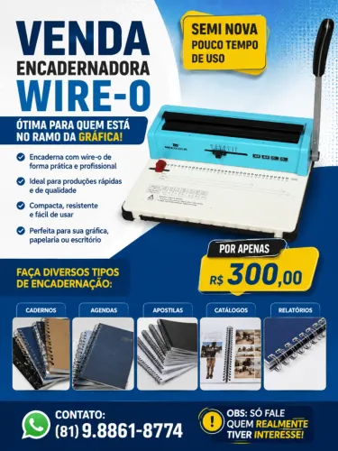 encadernadora Wire-o