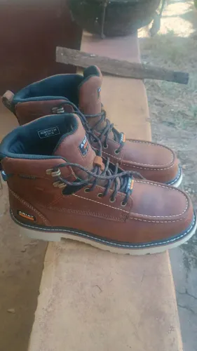 Ariat Work Boot Rebar Lift 6 H2o Bota Trabalho Prova d'água com biqueira importada