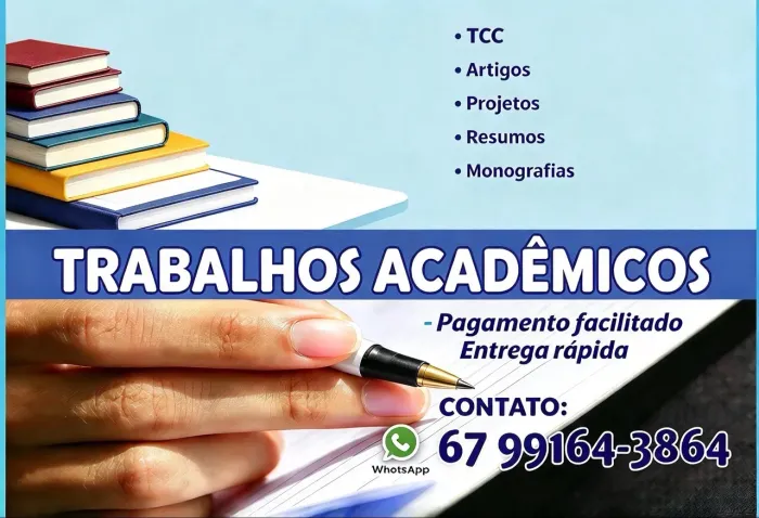 Apoio e Orientação em Trabalhos Acadêmicos