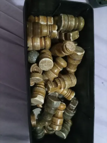 Vendo peças de xadrez pedra sabão 