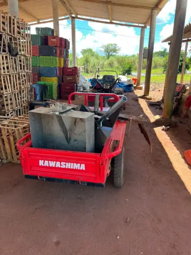 Carreta Basculante Microtrator Tobata Motocultivador Tratorito