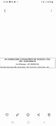 HS Romecare. Cuidador de idosos.