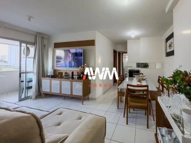 Apartamento 3 quartos (1 suíte) | 77,5 m² | 2 vagas | Lazer completo Parque Amazônia