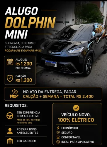 BYD Dolphin Mini (Elétrico) 2025