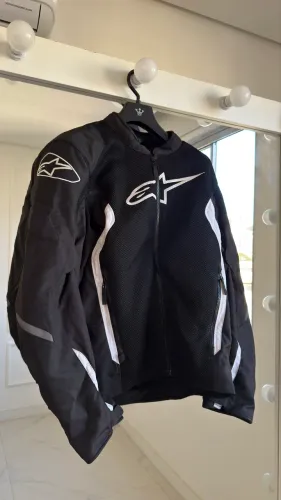 Jaqueta Alpinestars Viper Air V2 Original Preta/Branca - Tam. XXL - Impecável