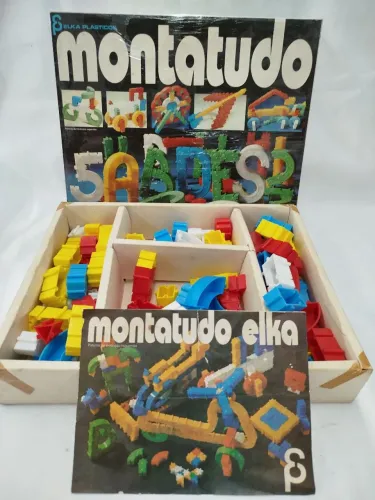 Antigo brinquedo montatudo da elka anos 80 