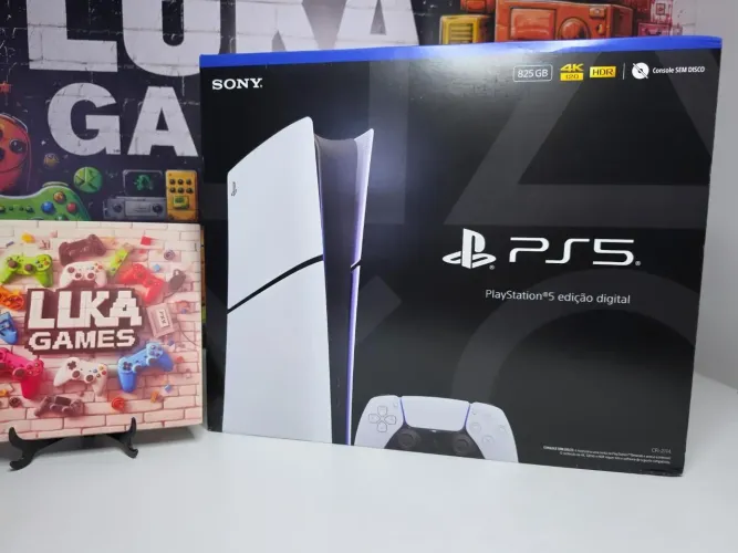 PlayStation 5 Slim Digital Novo Lacrado