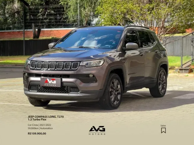 Jeep Compass Long. T270 1.3 TB 4X2 Flex AUT 2022