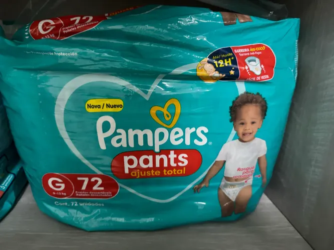 Pampers pants ajuste total 